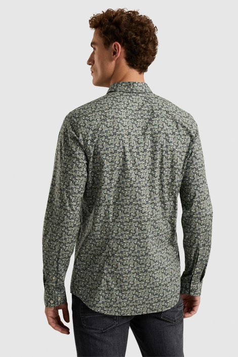 Cast Iron long sleeve shirt a/o print on pop